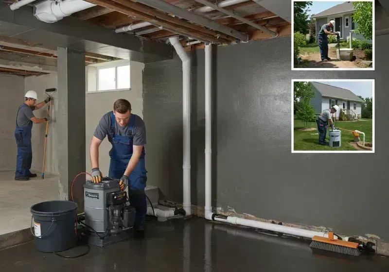 Basement Waterproofing and Flood Prevention process in Wheeling, IL